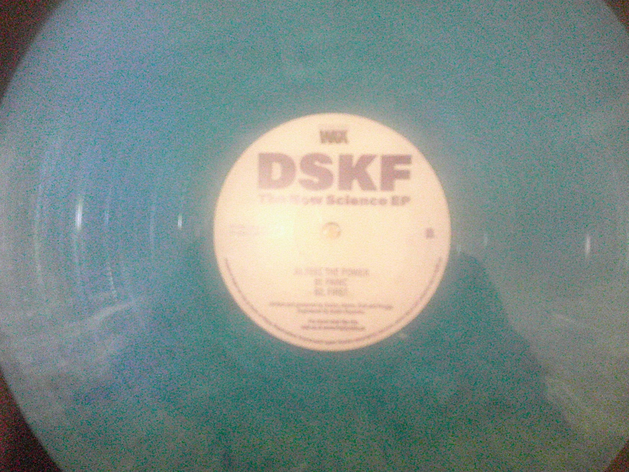 DSKF-New Science EP-Repress Warehousewax-Wax014(Blue Vinyl)