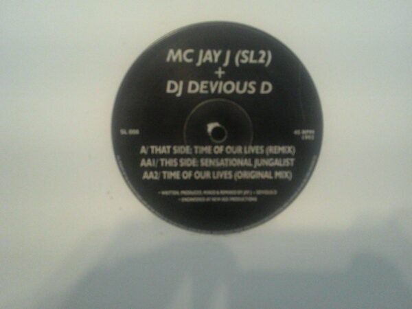 MC Jay & Devious D-Time Of Our Lives Remix-SL008