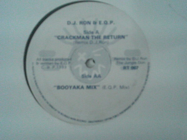 DJ RON & E.Q.P-CRACKMAN THE RETURN-RT007