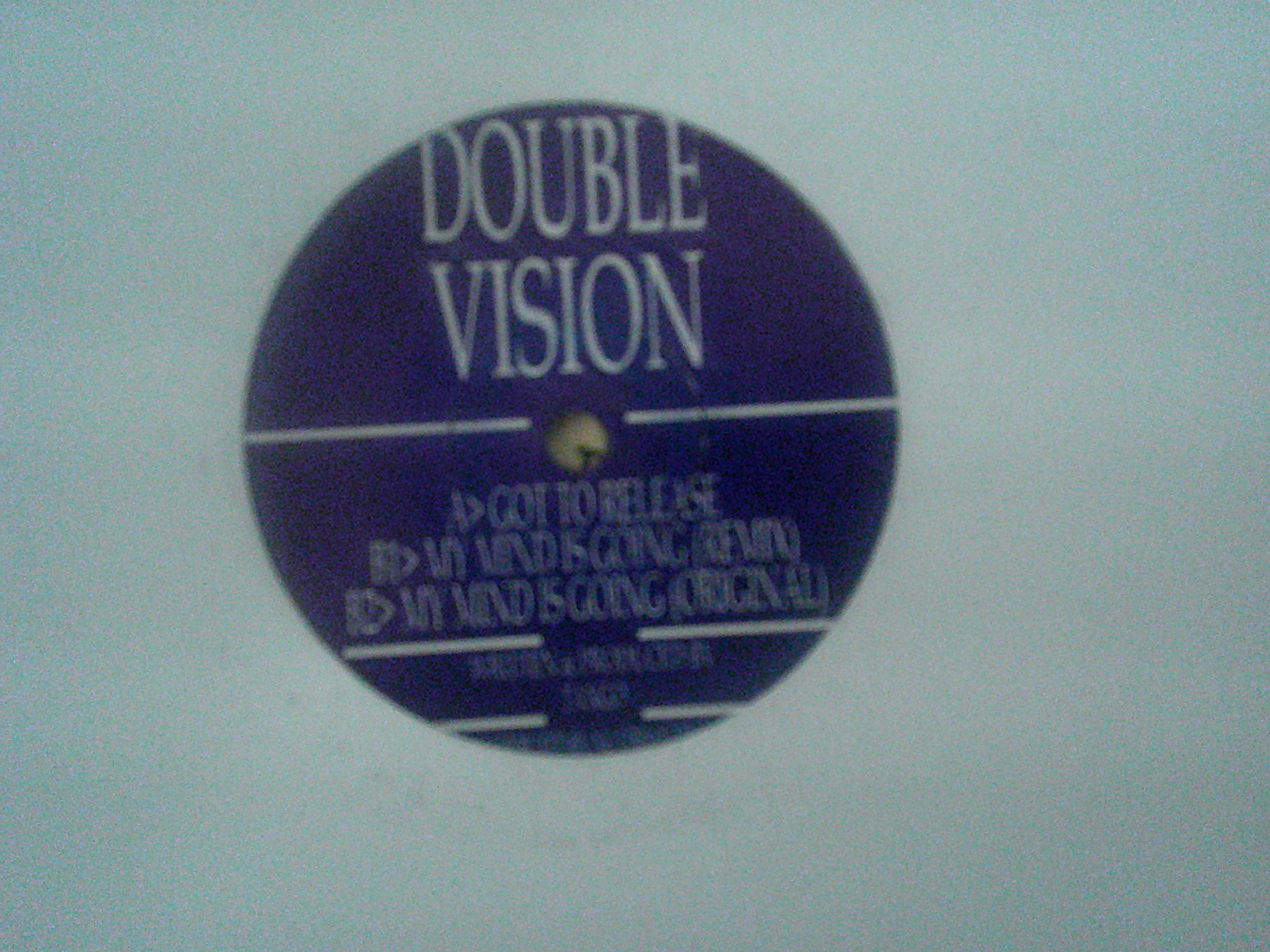 DOUBLE VISION-GOT TO RELEASE-DV001