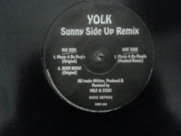 YOLK-SUNNY SIDE UP REMIX-OHM001