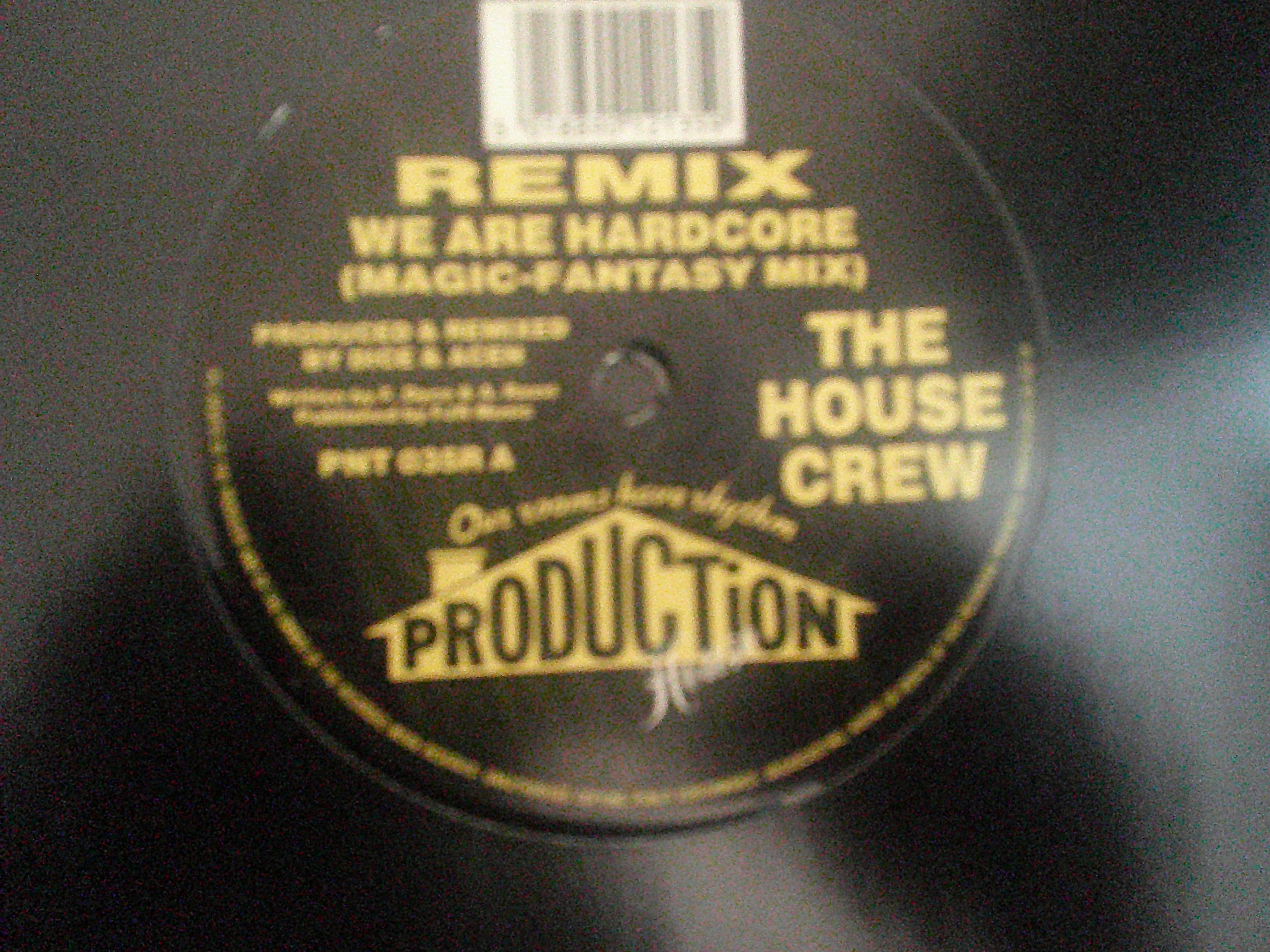 THE HOUSE CREW-WE ARE HARDCORE-REMIX-PNT035R