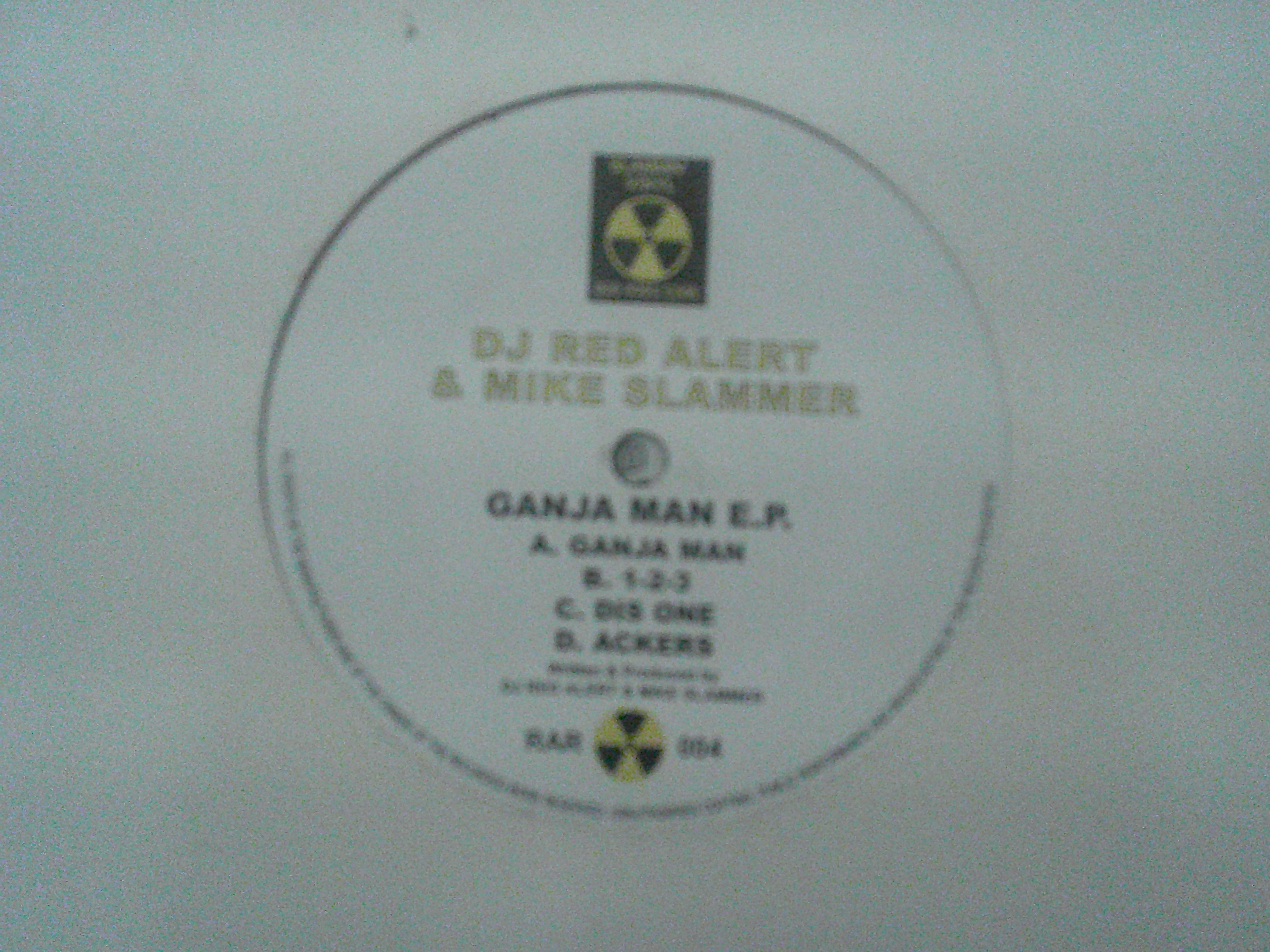 DJ RED ALERT & MIKE SLAMMER-GANJA MAN EP-RAR004