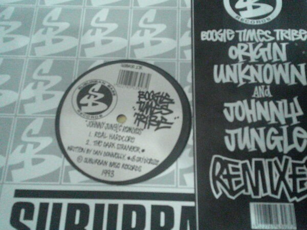 JOHNNY JUNGLE-ORIGIN UNKNOWN REMIXES-THE DARK STRANGER-SUBBASE22R