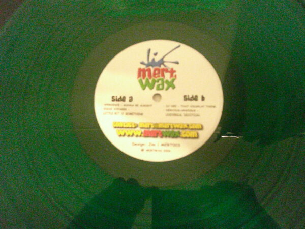 MERT WAX-VARIOUS-MERT003-GREEN VINYL